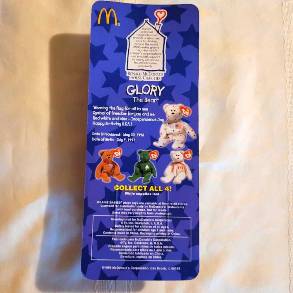Ty McDonald's Teeny Beanies Set of All 4 NEW IN PKG - Picture 4 of 10